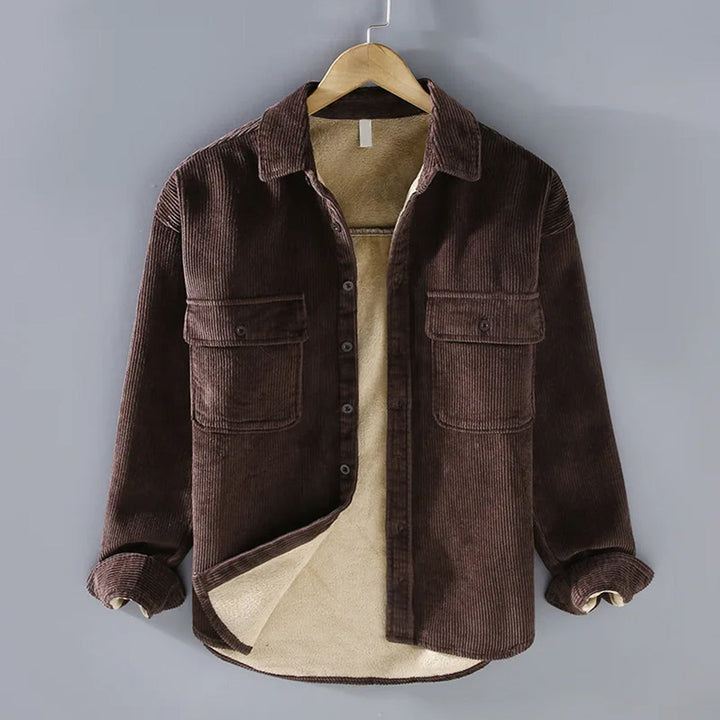 Neil - Giacca in velluto a coste dal design classico