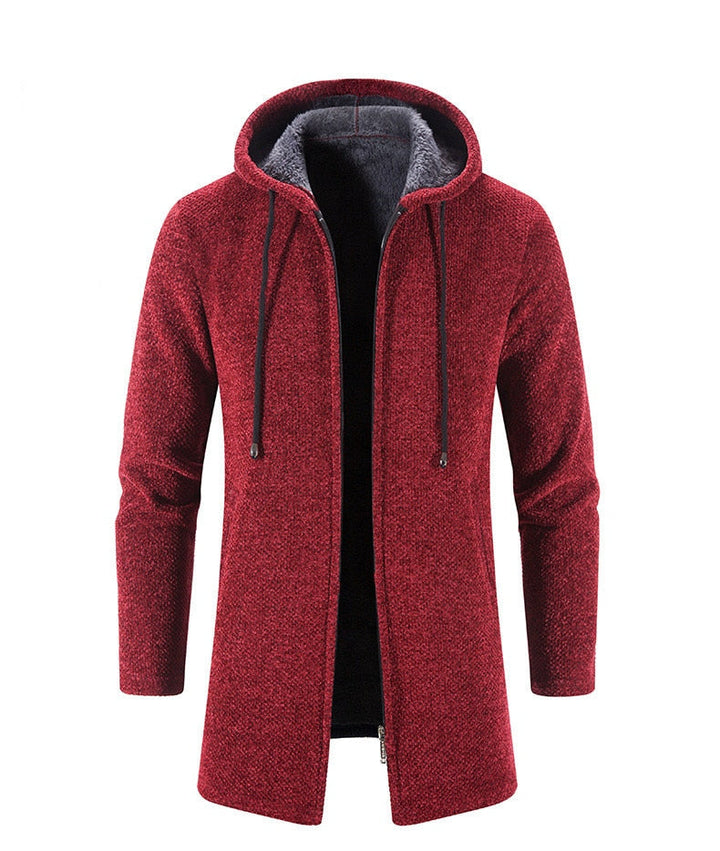 Dylan - Cappotto da uomo con cappuccio