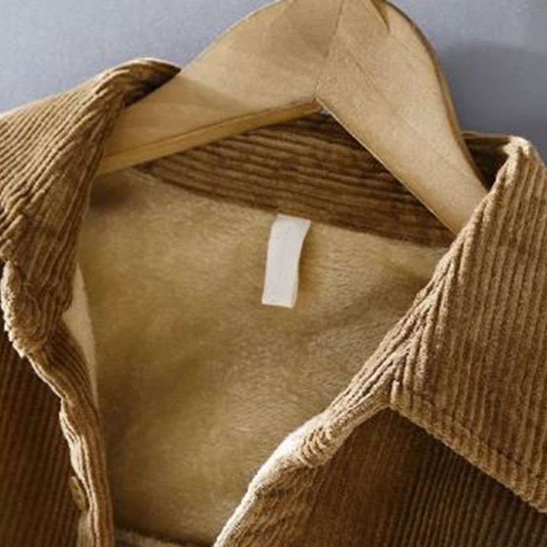 Neil - Giacca in velluto a coste dal design classico