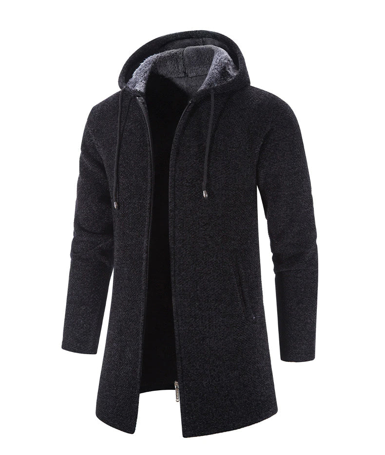 Dylan - Cappotto da uomo con cappuccio