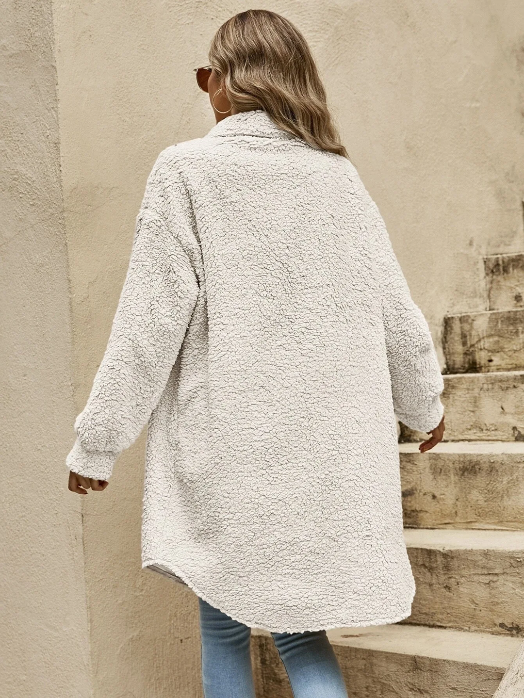 Delfina - Cardigan sciolto e rilassato