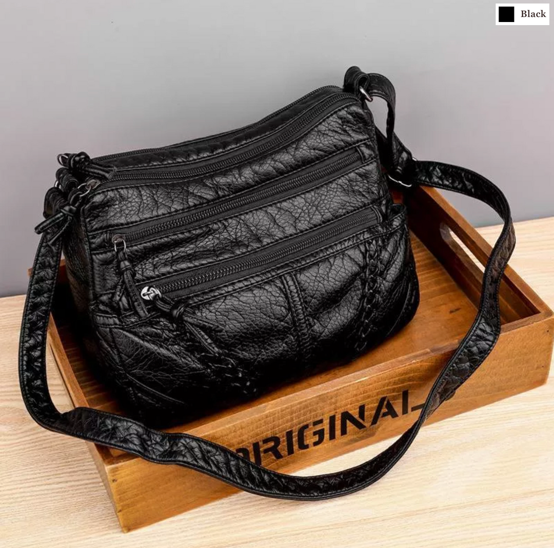 Audrey - Borsa in pelle di morbida eleganza