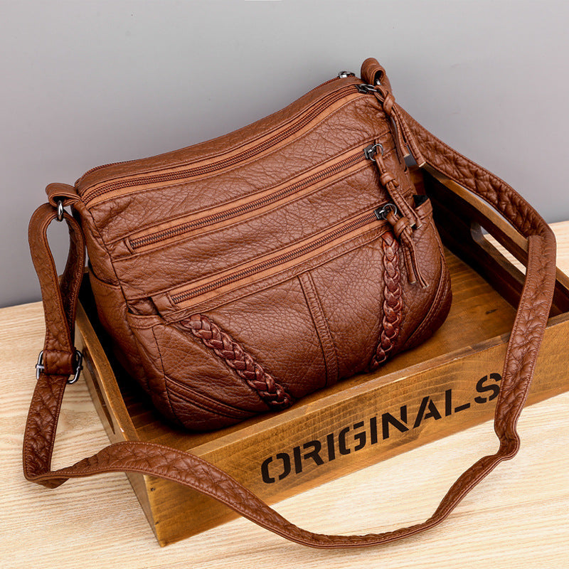 Audrey - Borsa in pelle di morbida eleganza