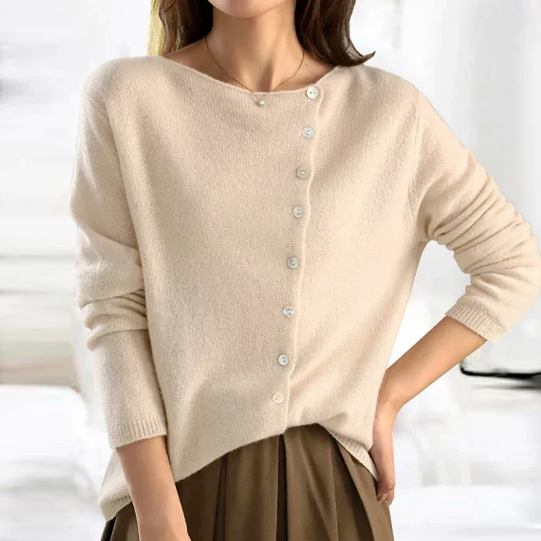 Alfonsa - Elegante cardigan in lana